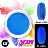 Neon UV pigment - efekt na nehty