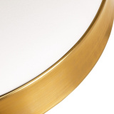 Kosmetický taburet H7 - bílé zlato
