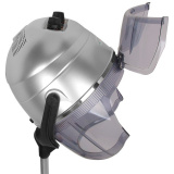 Vysoušecí helma na stojanu LI 202S - stříbrná - dvě úrovně foukání