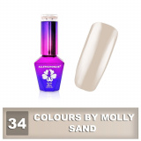 Gel lak Colours by Molly 10ml - Sand